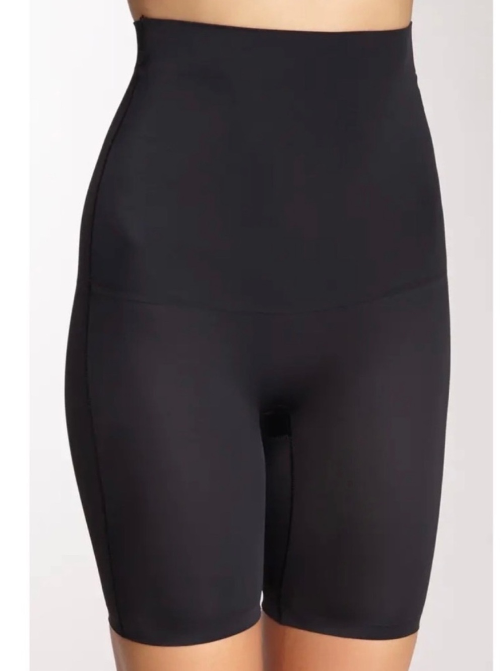 Skinnygirl woman’s black light and breathable high waist smooth & shaper shorts